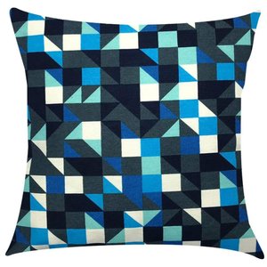 Capa de Almofada Impermeável Geométrico 45x45cm