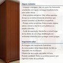 Ver imagem 7 de Guarda Roupa  Ollie 6 Portas 6 Gavetas 6 Prateleiras 100% MDF com Espelho e com Pés 