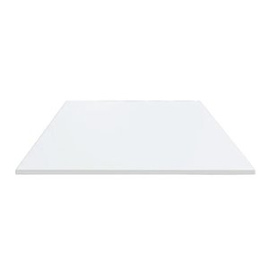 Prateleira Tampo em Mdf Espessura 15mm Cor Branco 100x40cm sem Suporte