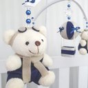 Ver imagem 2 de Mobile para Berço Musical Giratório Baloeiro Marinho