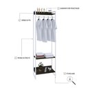 Ver imagem 4 de Estante Closet c/03 Prateleiras Dynamica 60 cm Est.Branca