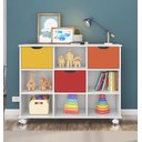 Ver imagem 2 de Nicho Organizador com 3 gavetas color e rodízios - Qmovi