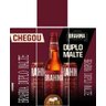 Adesivo Geladeira Envelopamento cerveja brahma duplo malte - 1