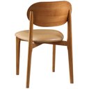 Ver imagem 5 de Conjunto 2 Cadeiras de Jantar Jade Corino Caramelo Pés em Madeira Móveis Valverde