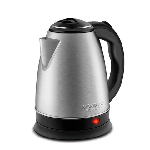 Chaleira Elétrica Mondial Premium 2l com Desligamento Automático 1200w Inox 220v - Ce-06
