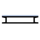 Ver imagem 1 de Toalheiro para Banheiro Mdf Branco 60cm