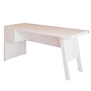 Ver imagem 6 de Mesa Escrivaninha 2 Gavetas para Escritório Veneza Branco - Panorama Móveis