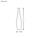 Ver imagem 3 de Dupla Vaso de Chão Cinza para Decoração de Cerâmica Faenza Chumbo