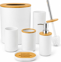 Ver imagem 1 de Conjunto Acessórios Kit Completo 6 Peças para Banheiro