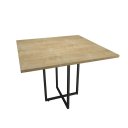 Ver imagem 3 de Mesa de Jantar 4 Lugares Natural Jade 90cm e Kit 4 Cadeiras Clarice D03 - D'Rossi