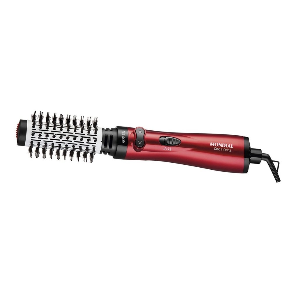 Escova Rotativa Mondial Red Infinity Keratin Er-11-kr 127v