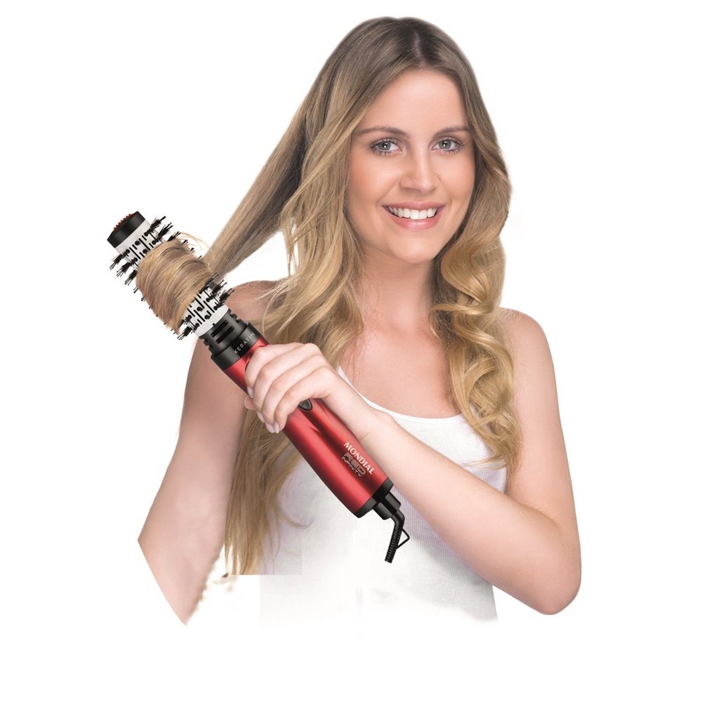 Escova Rotativa Mondial Red Infinity Keratin Er-11-kr 127v - 2