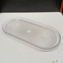 Ver imagem 2 de Prato Boleira Home&co Oval Vidro 3x34x16cm Transparente