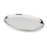 Travessa Oval Rasa Bar e Restaurante de Aço Inox James.f :45 Cm - 1