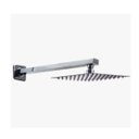 Ver imagem 1 de Ducha Chuveiro Inox Quadrado 25x25 Banheiro Cascata Slim