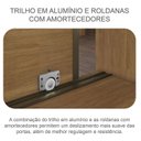 Ver imagem 6 de Guarda Roupa Casal Londres e Cômoda Seul Cumaru 23 - Novo Horizonte