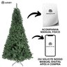 Árvore de Natal Pinheiro Luxo 2,70m 2000 Galhos Tradicional Verde Premium Grande Cheia Luvinco - 9