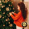 Árvore de Natal Pinheiro Luxo 2,70m 2000 Galhos Tradicional Verde Premium Grande Cheia Luvinco - 7