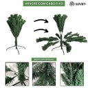 Ver imagem 4 de Árvore de Natal Pinheiro Luxo 2,70m 2000 Galhos Tradicional Verde Premium Grande Cheia Luvinco