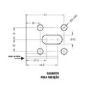 Ver imagem 5 de Fechadura Livre Ocupado Para Trocadores E Banheiros Cor Cinza