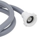 Ver imagem 4 de Mangueira Entrada Água Máquina De Lavar Universal 1,2m Metros Cinza + Fita Veda Rosca | Ledmang