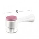 Ver imagem 2 de Escova de Limpeza Facial Esfoliante Massageador Pele e Corporal Banho 2 em 1