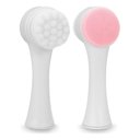 Ver imagem 1 de Escova de Limpeza Facial Esfoliante Massageador Pele e Corporal Banho 2 em 1