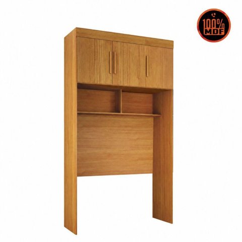 Módulo Aéreo Solteiro Áurea 3 Portas MDF 111cm Arbo Design