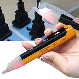 Detector Tensao LED Medidor Sonoro Luminoso Caneta Eletricidade Ferramentas - 5