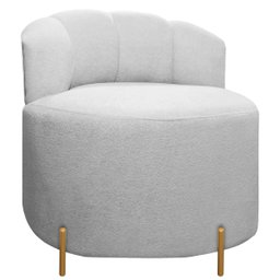 Conjunto para Sala Sofá Namoradeira e Poltrona Grécia Conceito Orgânico Bouclê Cinza Sofa Store - 6 Conjunto para Sala Sofá Namoradeira e Poltrona Grécia Conceito Orgânico Bouclê Cinza Sofa Store - 6