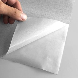 Papel de Parede Adesivo Lavavel Texturizado Linho Cinza Suave 500x60cm - 2