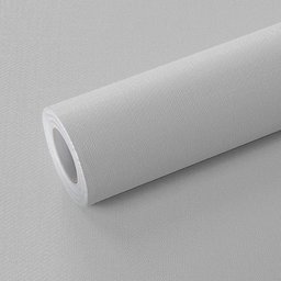 Papel de Parede Adesivo Lavável Textura Linho Cinza Suave 5m Open Star 32973 - 1