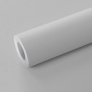 Papel de Parede Adesivo Lavável Textura Linho Cinza Suave 5m Open Star 32973