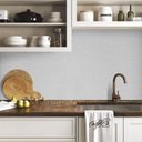 Ver imagem 5 de Papel de Parede Adesivo Lavavel Texturizado Linho Cinza Suave 500x60cm