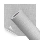 Ver imagem 1 de Papel de Parede Adesivo Lavavel Texturizado Linho Cinza Suave 500x60cm