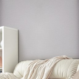 Papel de Parede Adesivo Lavável Textura Linho Cinza Suave 5m Open Star 32973 - 3