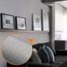 Papel de Parede Adesivo Lavavel Texturizado Linho Cinza Suave 500x60cm - 9