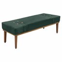 Ver imagem 6 de Kit Cabeceira Recamier Queen 1,60m Verde Floresta