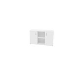 Ver imagem 6 de Conjunto Escritório Mesa Reunião Armário Credenza Escritório Office Netmobil - Branco