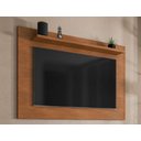 Ver imagem 3 de Painel Safira para Tv até 60 Polegadas 1 Prateleira Cedro - Rede Móveis