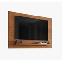 Ver imagem 2 de Painel Safira para Tv até 60 Polegadas 1 Prateleira Cedro - Rede Móveis