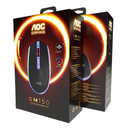 Ver imagem 6 de Mouse Gamer com Fio Usb 2000 Dpi Rgb 4 Botões Ergonômico – Preto
