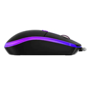 Ver imagem 4 de Mouse Gamer com Fio Usb 2000 Dpi Rgb 4 Botões Ergonômico – Preto