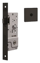 Ver imagem 3 de Porta Pivotante Modelo Ripado Madeira Maciça 215x1,30 Batente 14 Cm Fechadura Rolete e Puxador