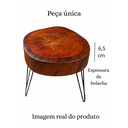 Ver imagem 4 de Mesa de Centro em Madeira Natural –  Bolacha de Madeira