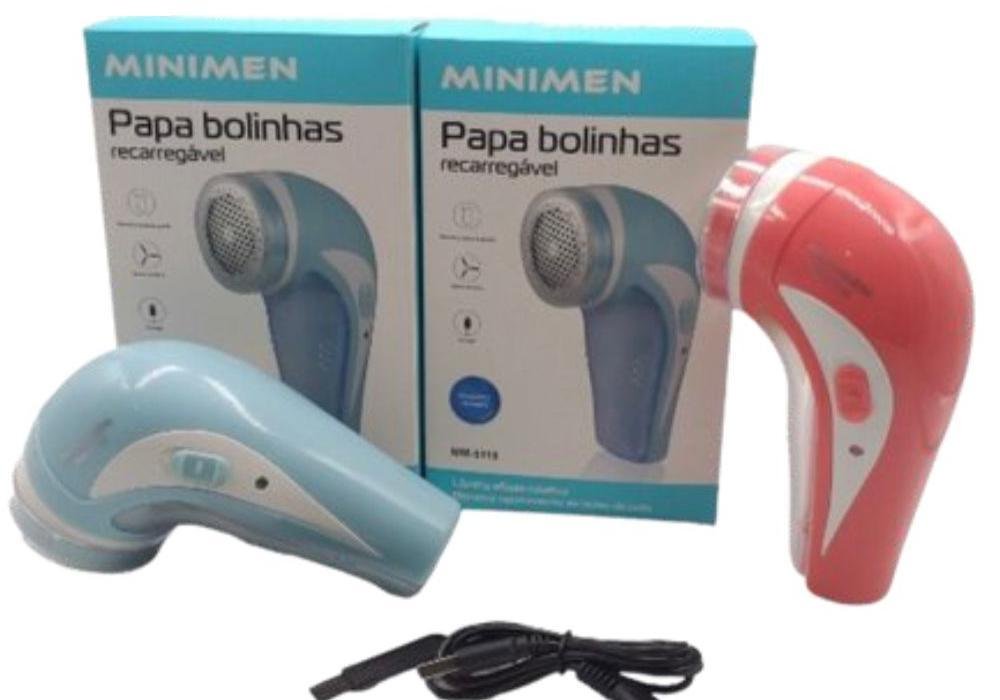 Papa Bolinha Tira Pelo Roupa Elétrico Recarregável Booglee - 5