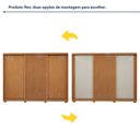 Ver imagem 5 de Guarda-Roupa Casal 3 Portas 6 Gavetas Flex com Pés MDF 274cm Ollie Yescasa