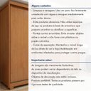 Ver imagem 7 de Guarda-Roupa Casal 3 Portas 6 Gavetas Flex com Pés MDF 274cm Ollie Yescasa