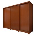 Ver imagem 3 de Guarda Roupa Ollie 3 Portas 6 Gavetas 6 Prateleiras 100% MDF com Pés