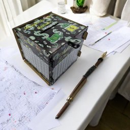 Cofre Guardar Woodbox Desafio 30 Mil Junte Dinheiro Dinblack - 3